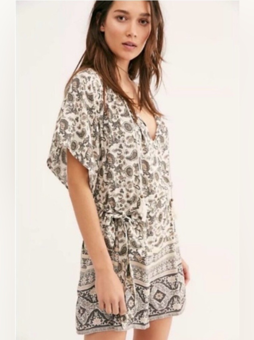 Spell and the Gypsy journey romper in Ash xs runs large